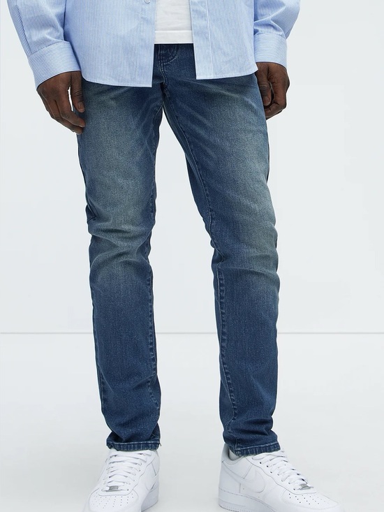 Fashion Nova Other - Fashion Nova Men’s Roman Skinny Jeans Size 36 Medium Wash Blue Denim